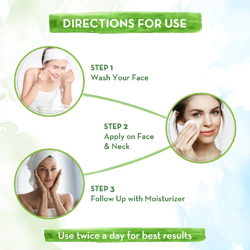 Rose Face Toner with Witch Hazel and Rose Water for Pore Tightening, 200ml-5.webp